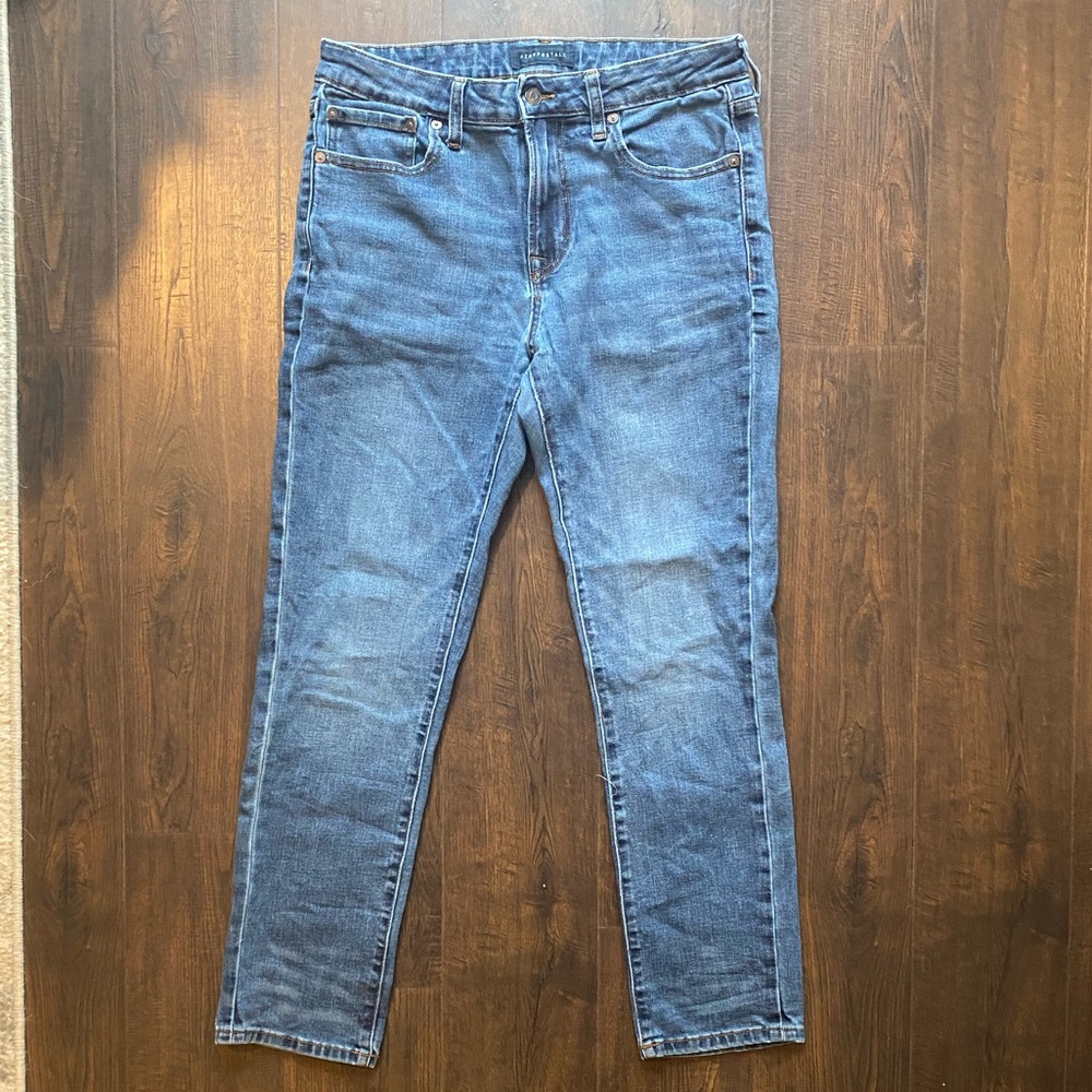 Men’s Aeropostale, Blue Slim, Straight Leg Jeans, 32x30